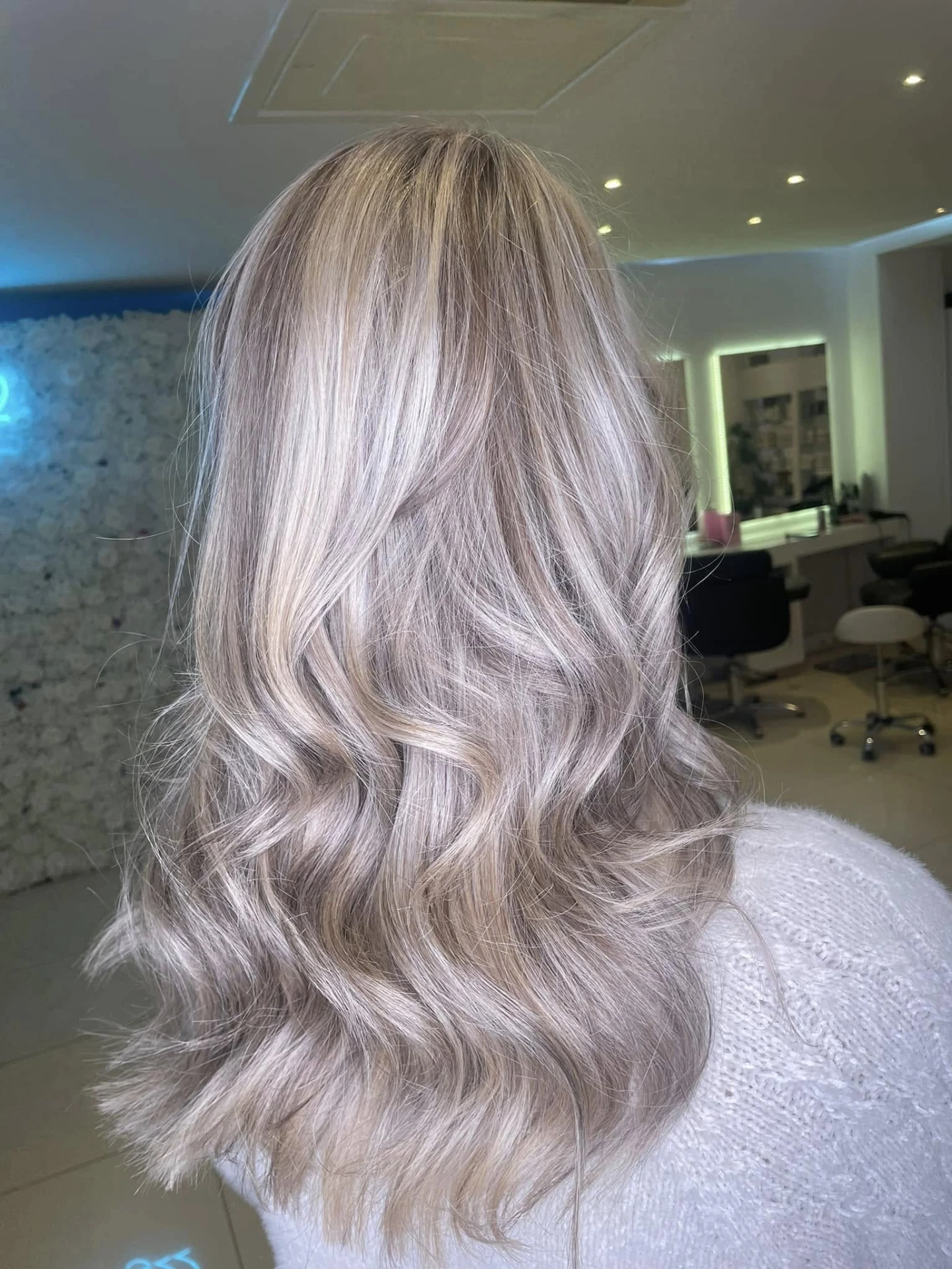 Cool blonde curled hair by Ben Martin